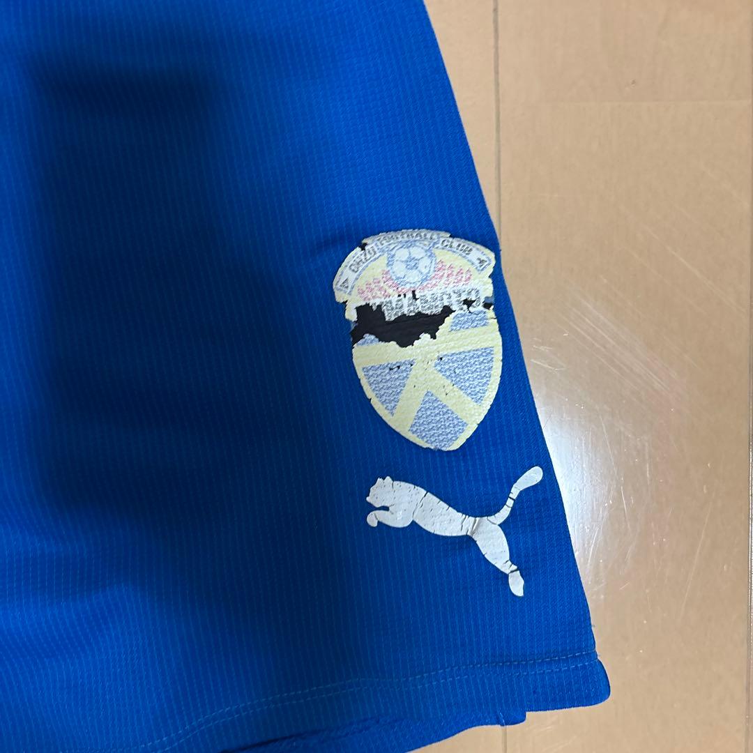 大津高校サッカー部 練習着 上下セット 青