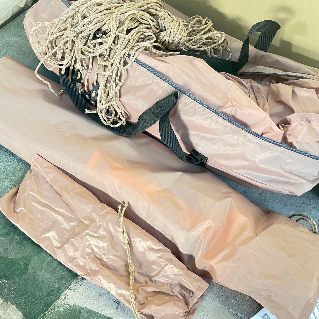 大型タープ 6〜8人用 BIG TARP グリーンステージ キャンプ アウトドア