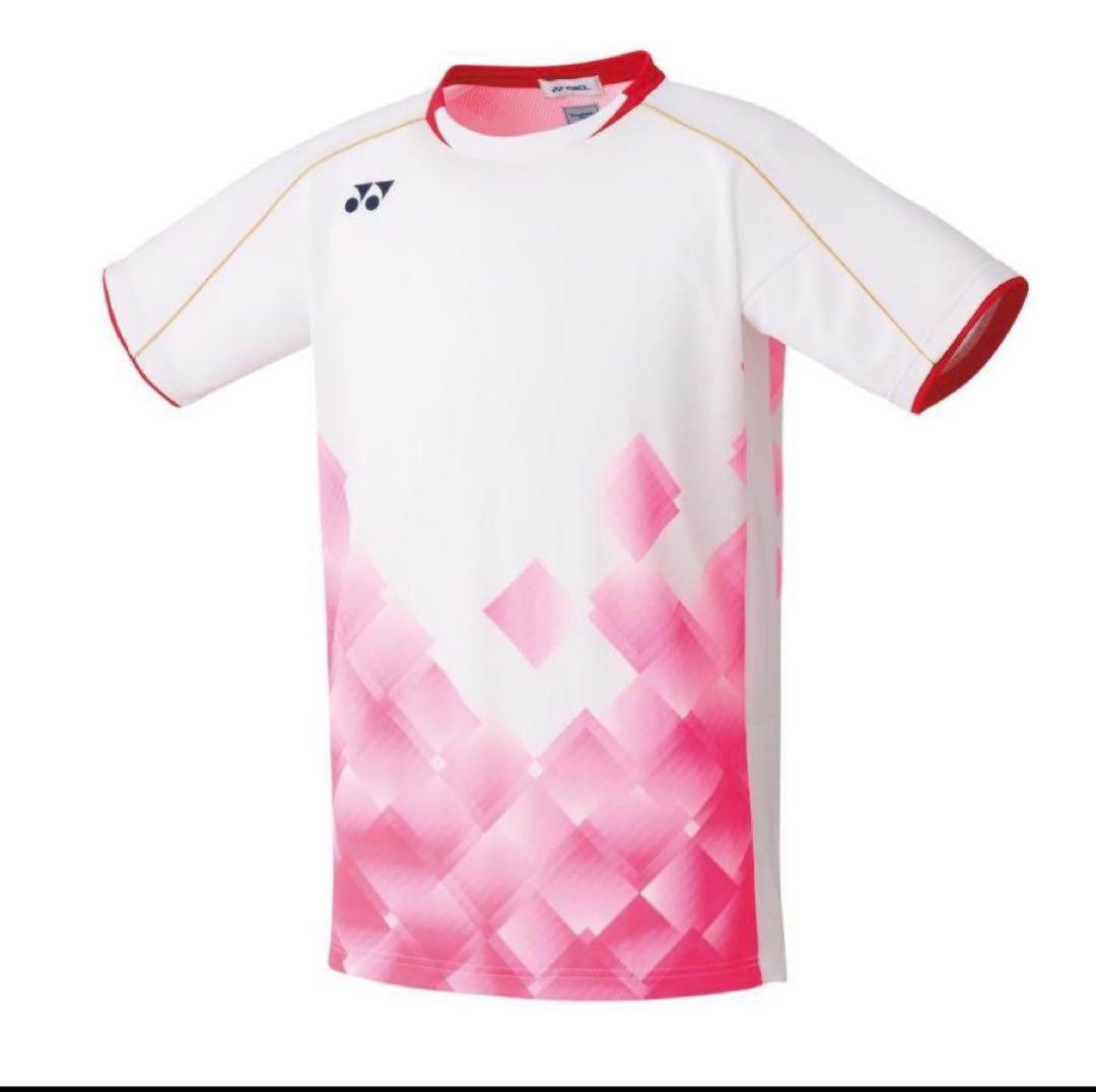 YONEX バドミントン日本代表モデルゲームシャツ Lサイズ 2019 桃田賢斗