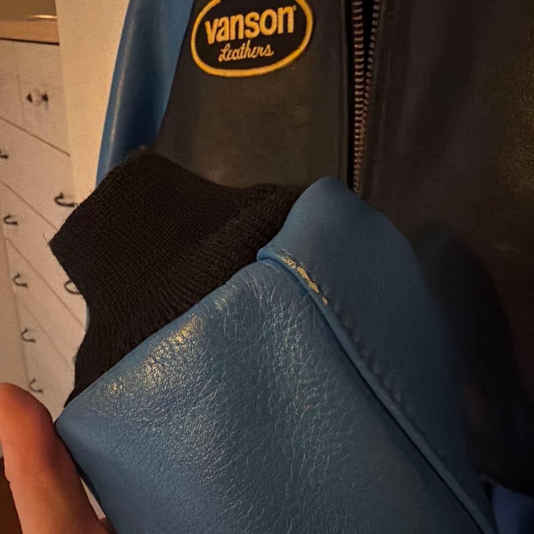 vanson レザー ジャケット 36