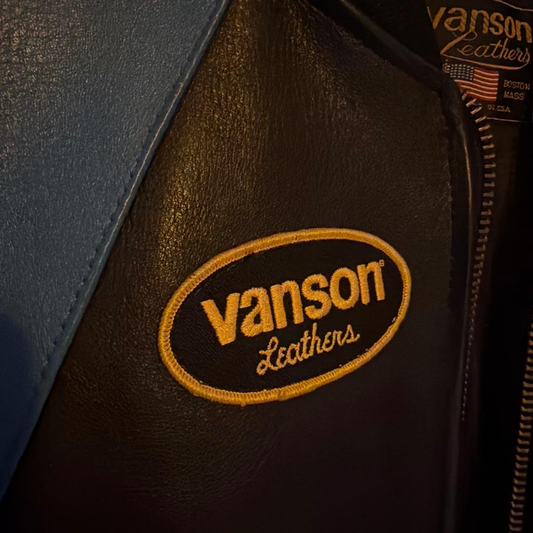 vanson レザー ジャケット 36