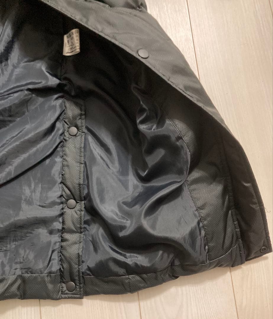 Mizuno ダウン　ベンチコート メンズ　Lサイズ ブラック　ダウン70%