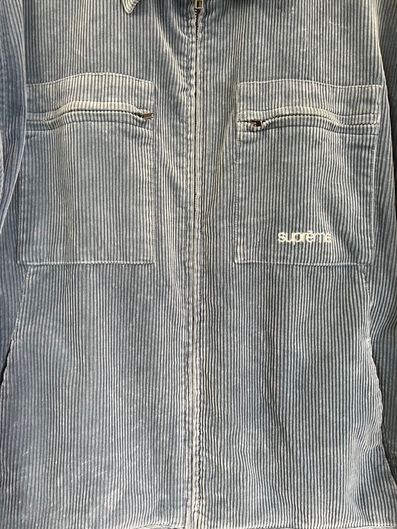 ジャケット・アウター Supreme Corduroy Work Jacket Blue XL