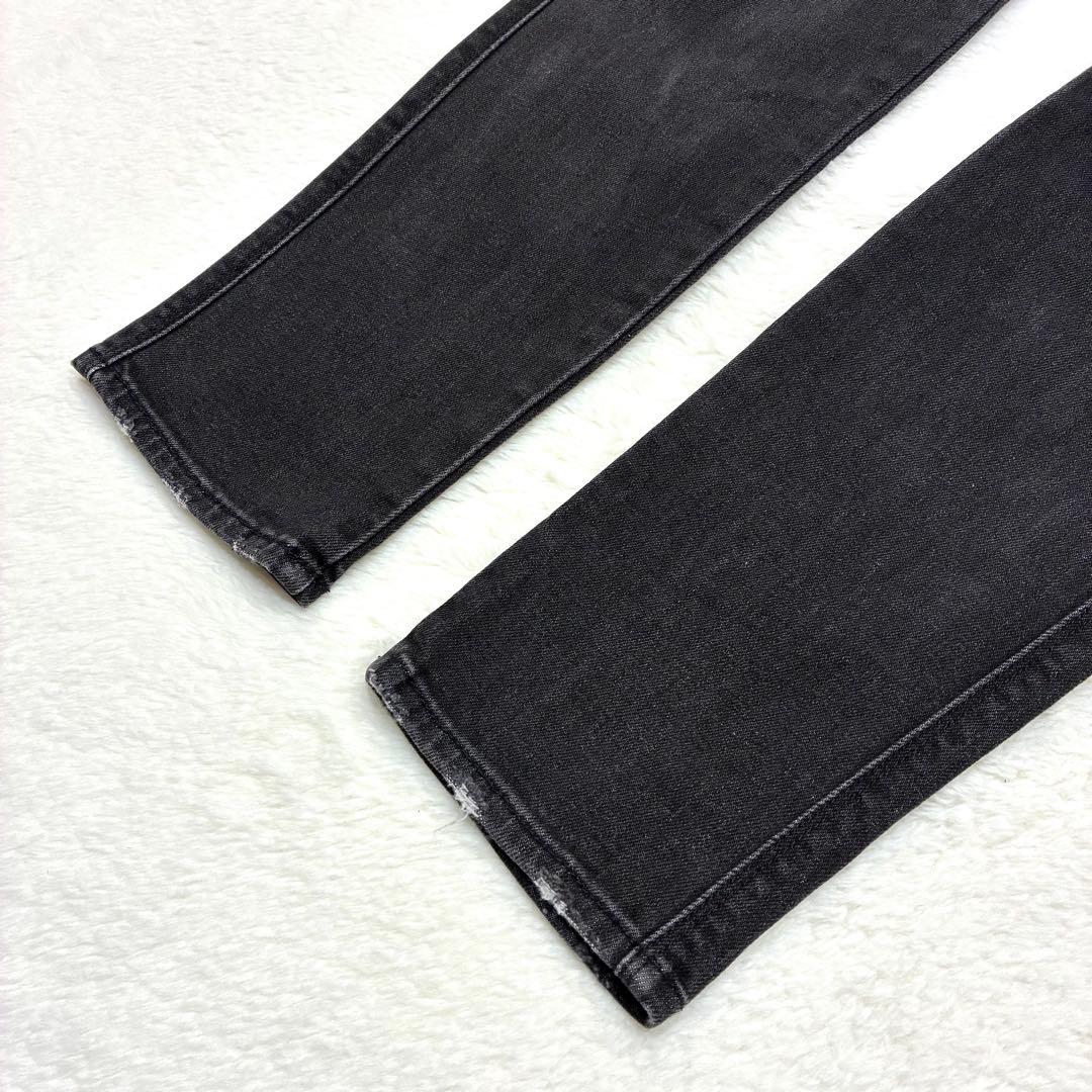 Ksubi スビ USA製 ブラック スキニー デニム ダメージ加工 W32