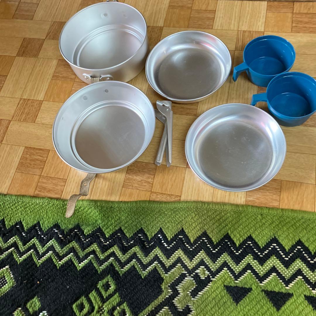 昭和レトロ　アウトドア　レジャー用品　レトロ　キャンプ用品