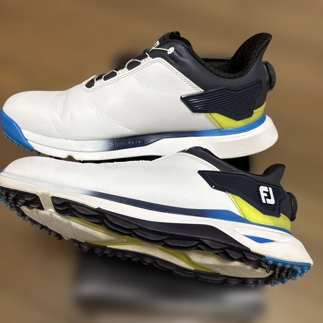 FOOTJOY プロSLX BOAゴルフシューズ (ホワイト/ネイビー)