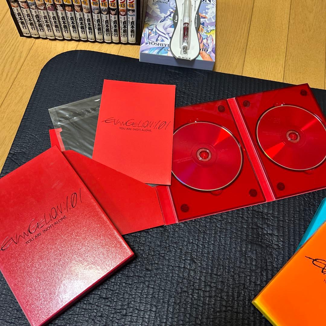 エヴァンゲリオン　漫画1〜14巻全巻　DVD Blu-rayセット