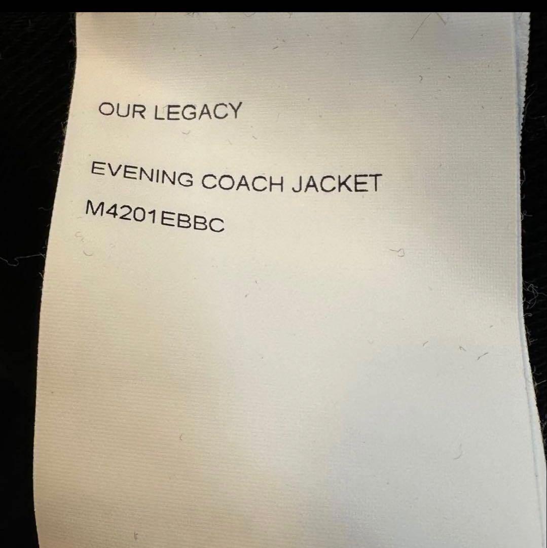 OUR LEGACY ブラック シャツジャケット 50