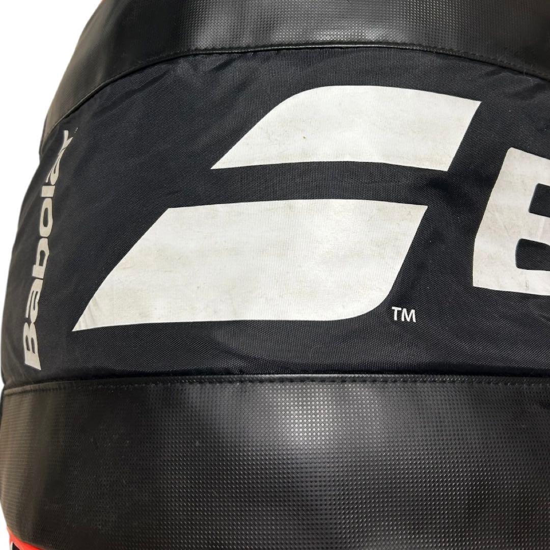 【babolaTバボラ】ラケットバッグ12本(ブラック・オレンジ)