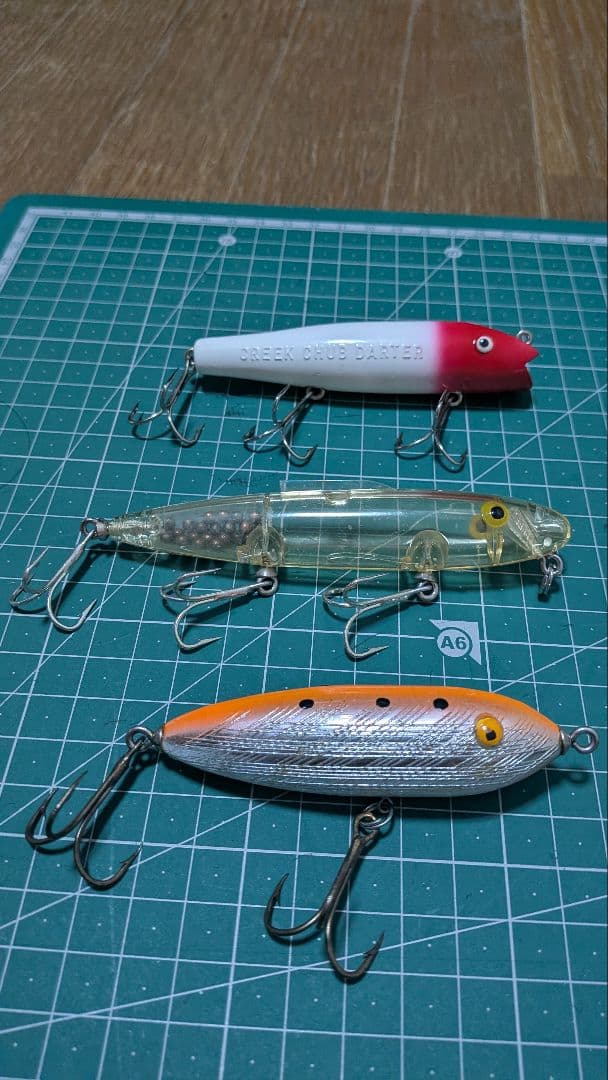 B級ルアー　6個セット 　ビルノーマン　ビルルイスなど