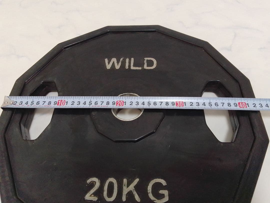 WFG ワイルドフィット オリンピック 20kg 50mm径 バーベル プレート