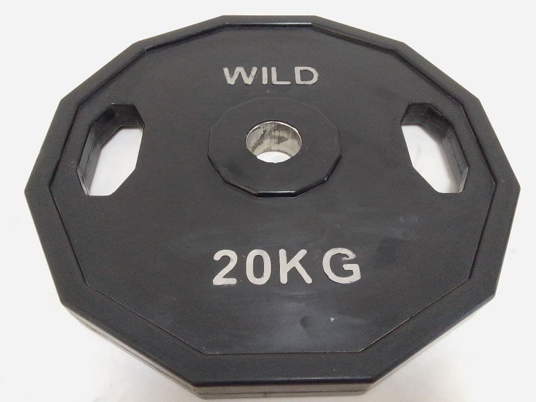 WFG ワイルドフィット オリンピック 20kg 50mm径 バーベル プレート