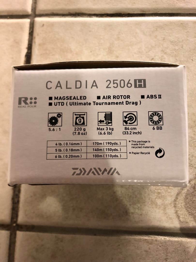 ダイワ CALDIA 2506H リール エギング メバリング