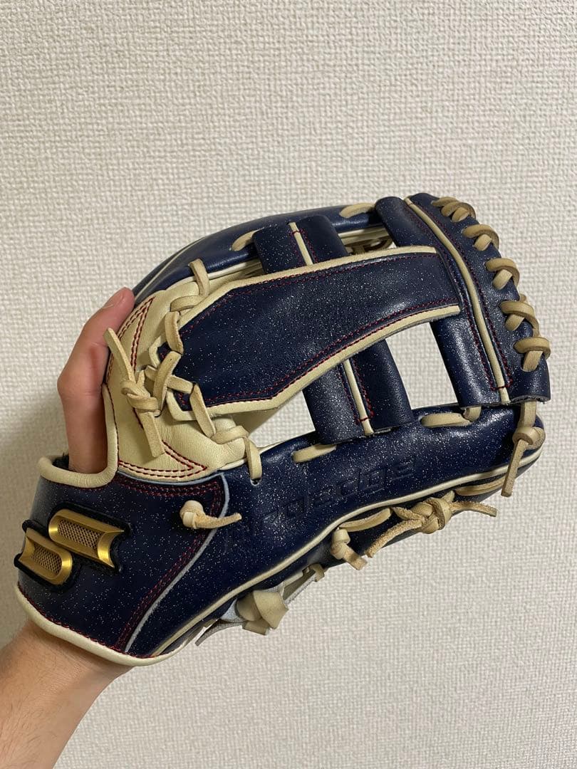 《超限定》SSK ラメレザー　PEN123LA 軟式・内野手用グローブ