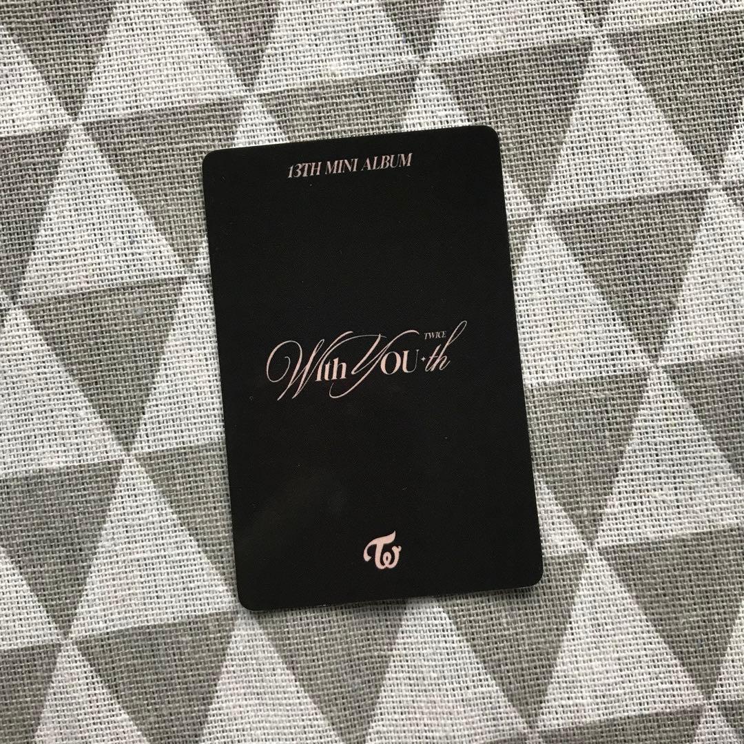 TWICE WITH YOU-TH サナ サノク トレカ