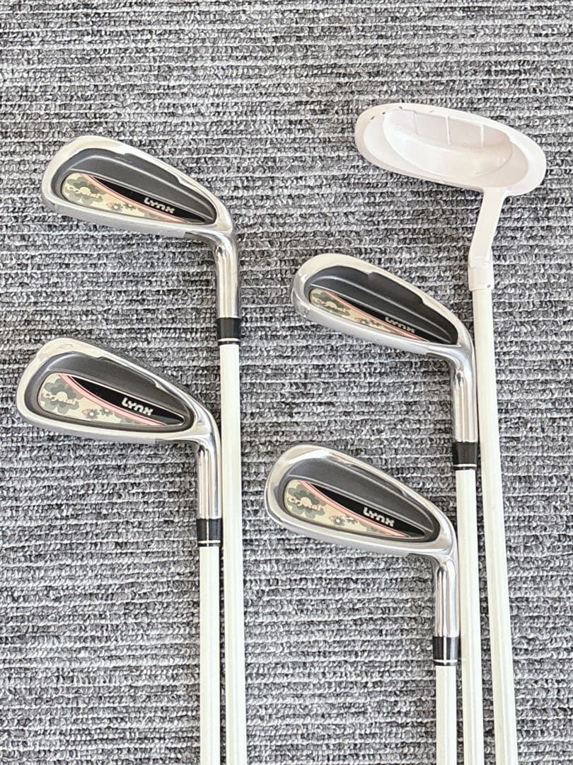 美品❗️超豪華❗️LYNX/リンクス 初心者 レディース ゴルフ クラブフルセット