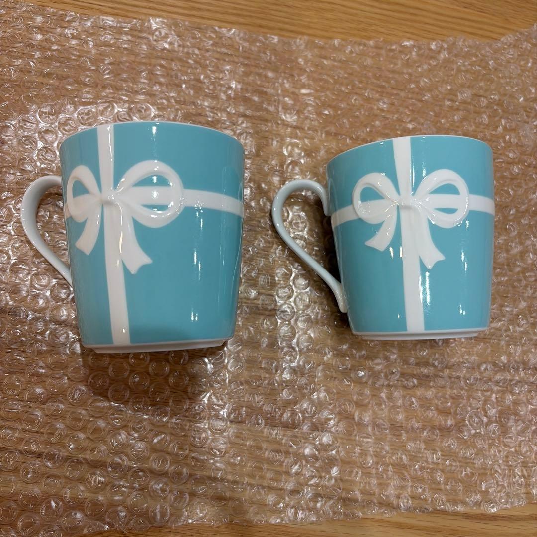 ティファニー マグカップ/プレート(24cm) ブルーリボン