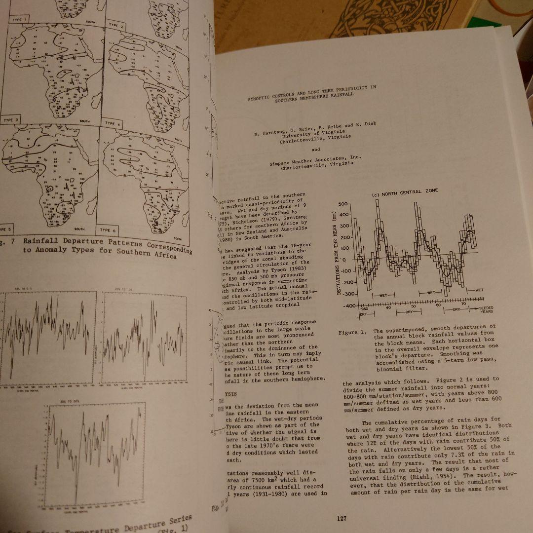 ★ぬ 洋書 英語 / 第 1 回南半球気象学国際会議 1983