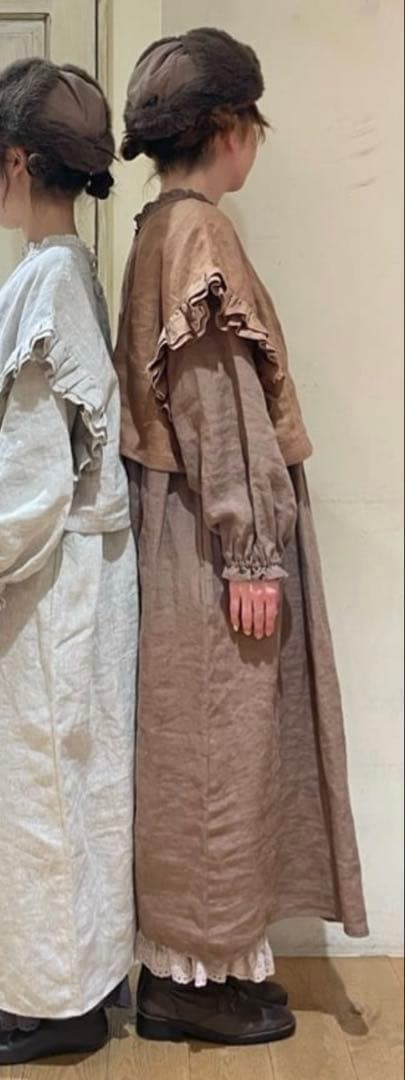 みかん様　 立川店/EC限定】リネンダブルフリル2WAYベスト　サマンサモスモス