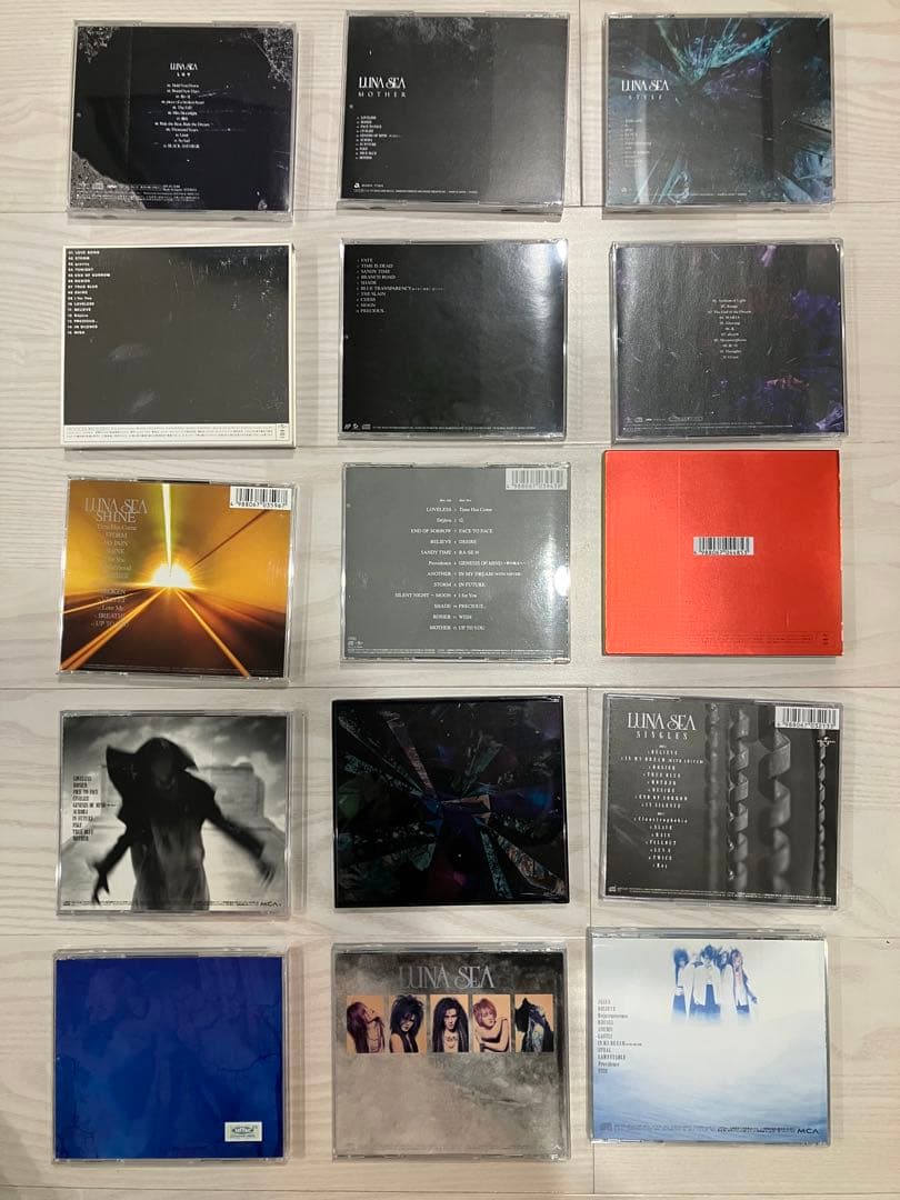 LUNA SEA ルナシー CD アルバム 15枚セット