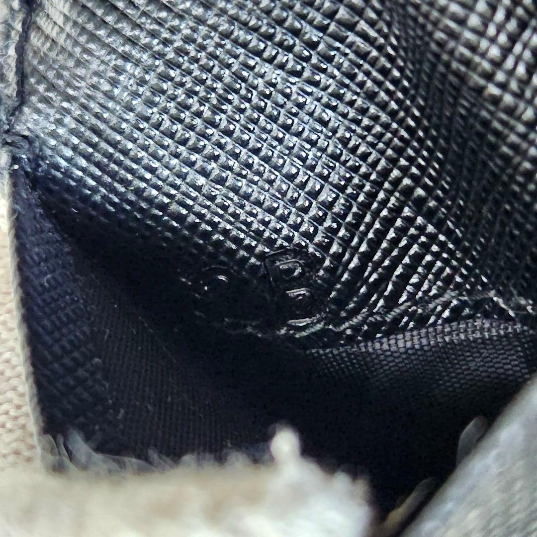 ✨極美品　付属品完備✨プラダ　キーケース　6連　サフィアーノ　三角ロゴ　ブラック