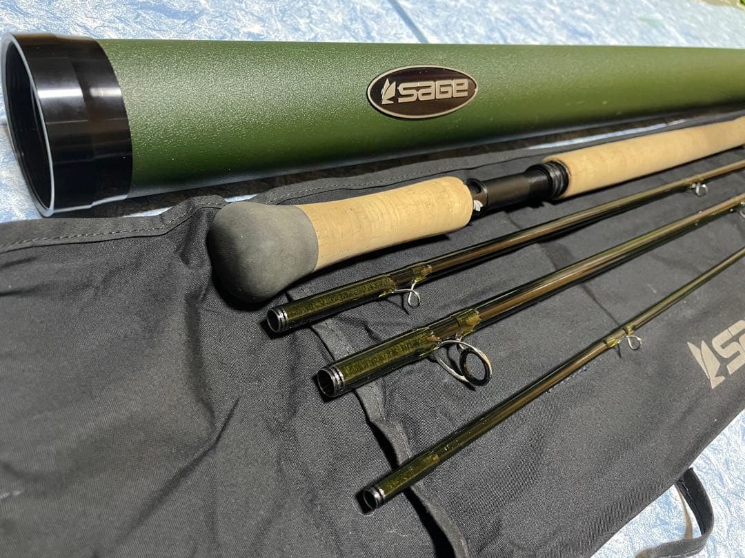 SAGE X フライロッド 7# 4ピース ケース付き