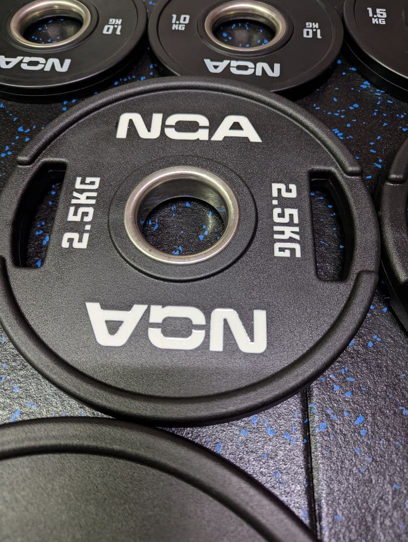 NGA　ウレタンバーベルプレート　オリンピック　50mm　IVANKO　BULL