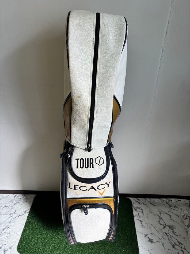 Callaway キャディバッグ ホワイト/ゴールド