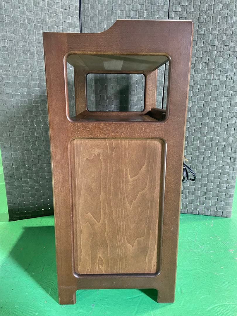 karimoku カリモク　電話台　コンセント付き　オールド