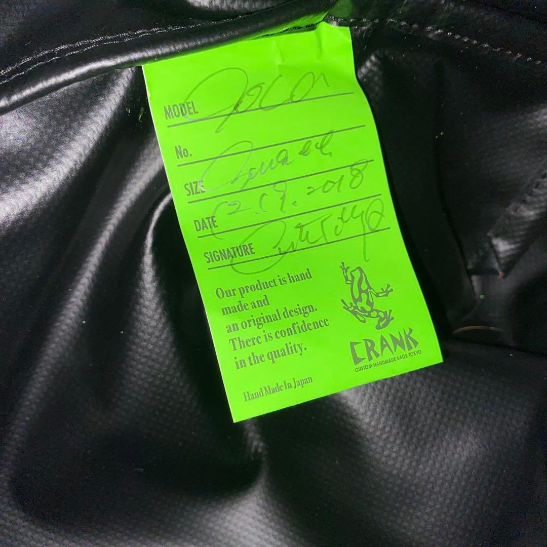 【希少】CRANK TOKYO メッセンジャーバッグ　WBASE クランク東京