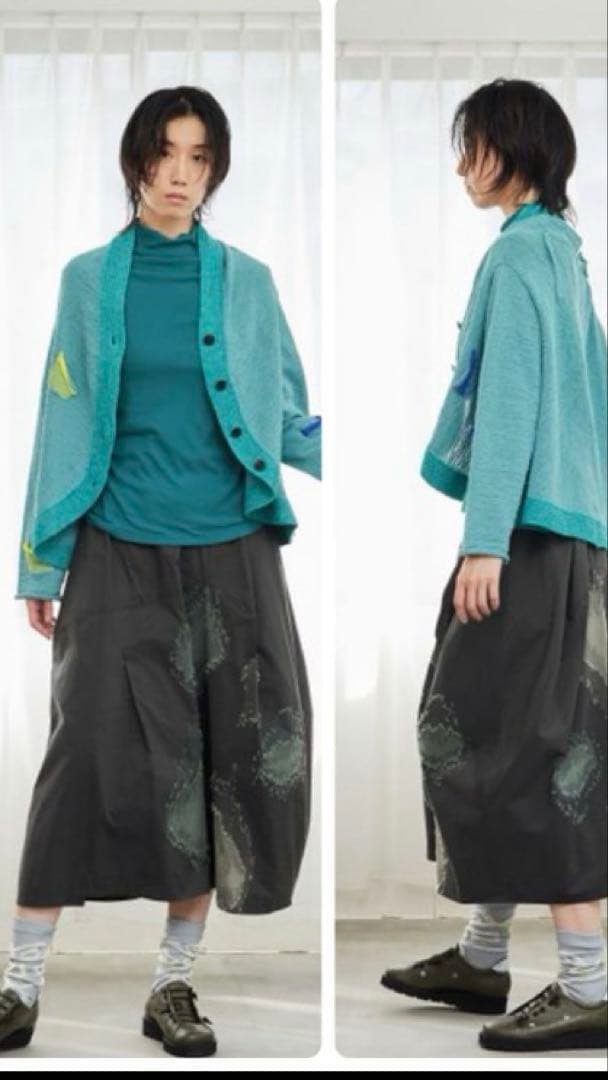 新品センソユニコ慈雨　スラリット　カーディガン　サイズ 40