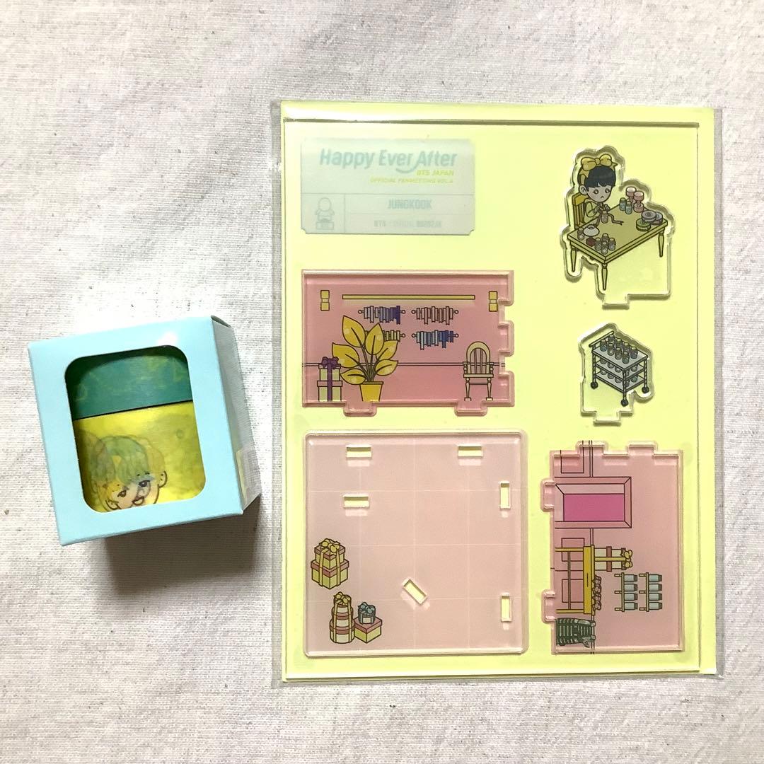 BTS ラッキーボックス　ジョングク5点含む　箱込み15点　ランヤードおまけJK