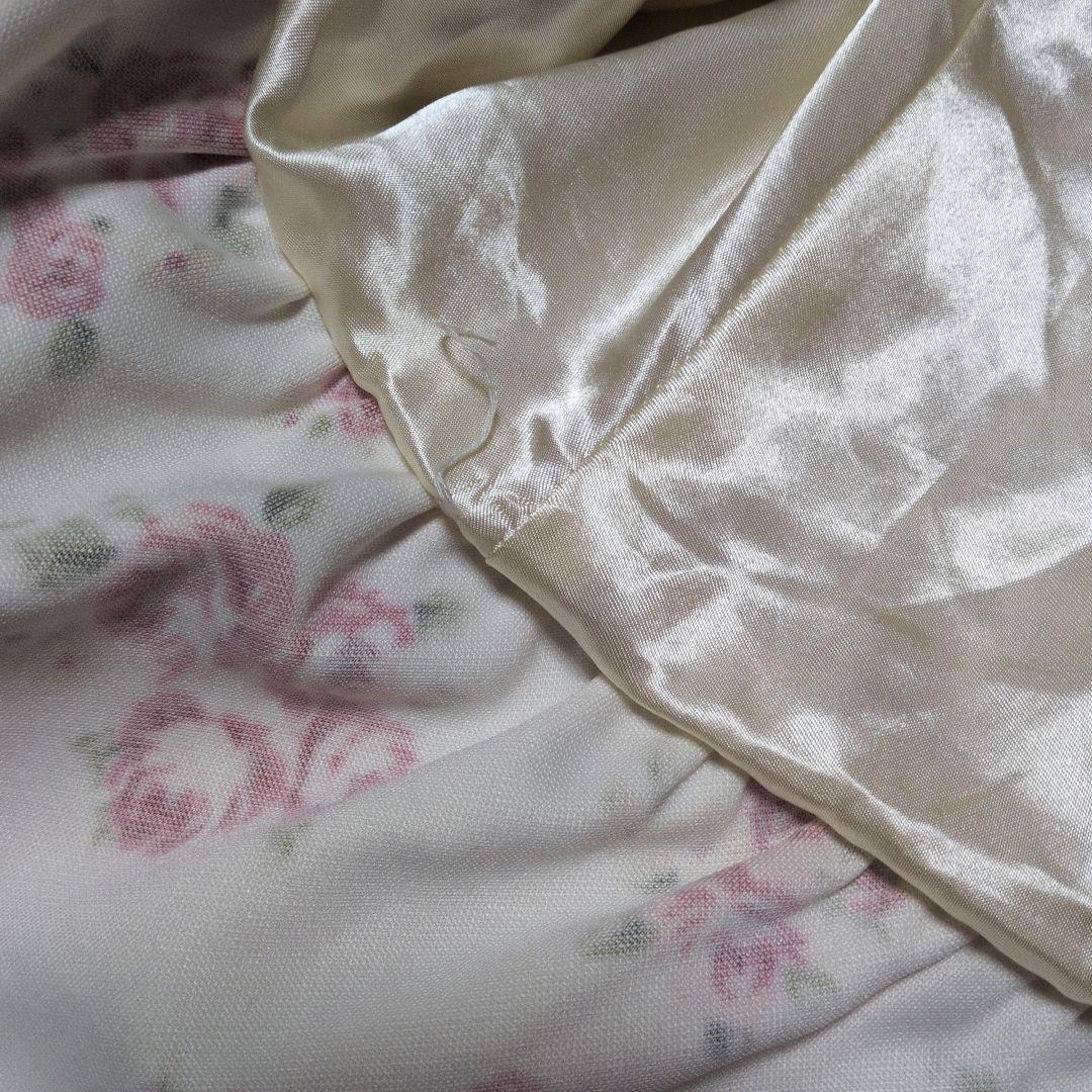 【レア✨】リズメロ　花柄ポンチョ　ファー付き LIZLISA