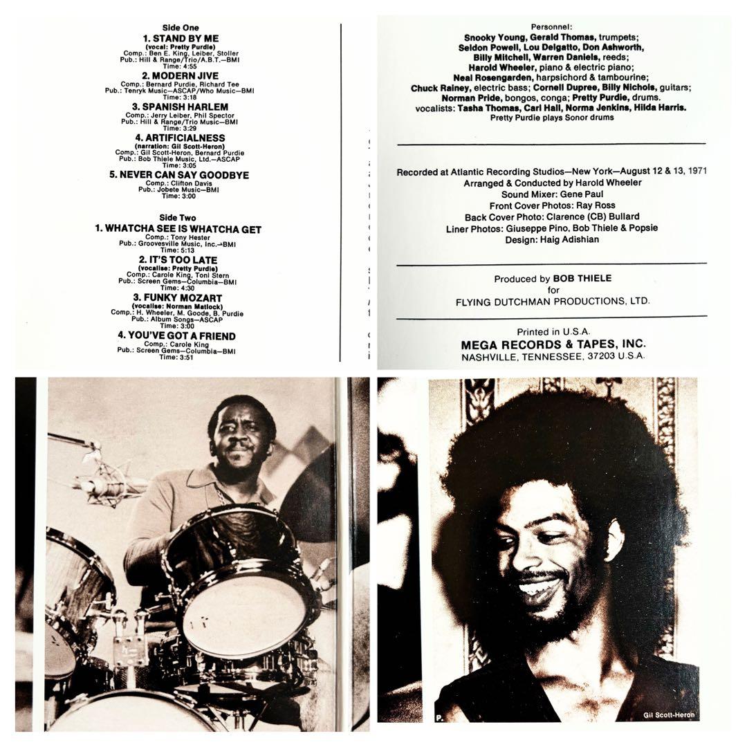 Pretty Purdie Stand By Meレアグルーヴ傑作 USレア美盤