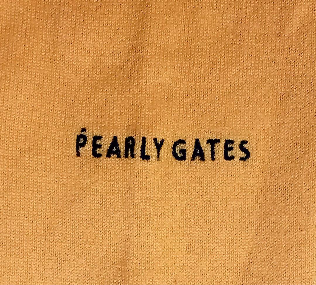 パーリィゲイツカーディガン　毛100%　本水牛釦　プレー中にしっかり寒さ対応