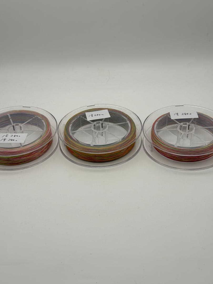 中古 PEライン セット 0.8号 1号 1.5号 2号 3号 16個セット