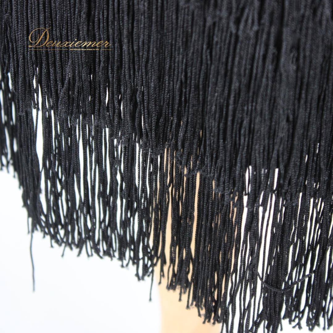 【美品 社交ダンス衣装】上下セット レッスンウェア 練習着 Lサイズ 黒 花柄