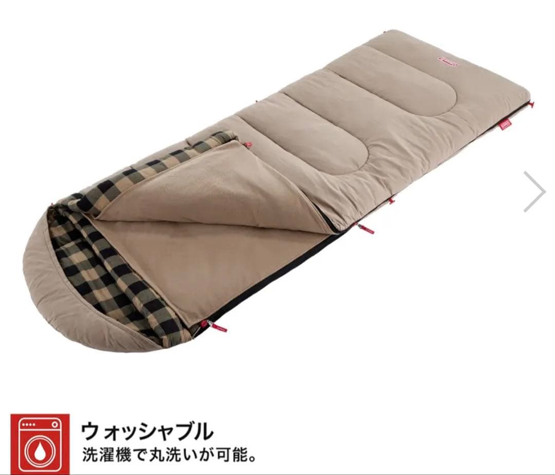 Coleman マルチレイヤーコットンバッグ (グレージュ)