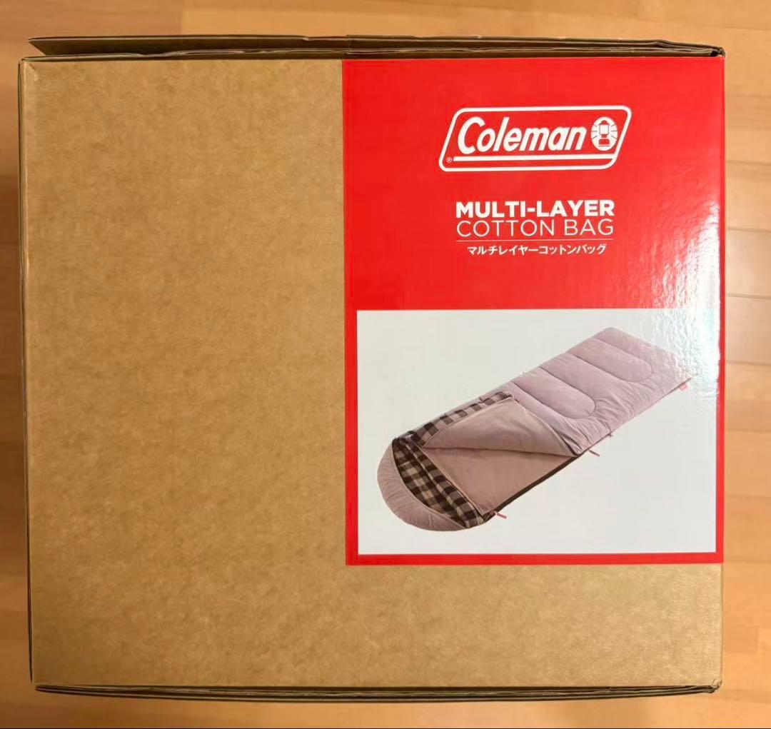 Coleman マルチレイヤーコットンバッグ (グレージュ)