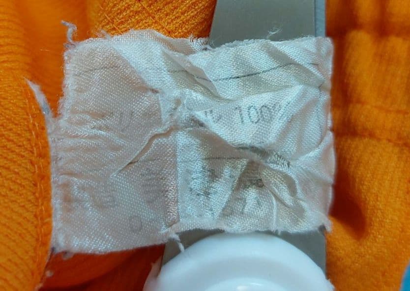 【希少】70s-80s 美津濃 MIZUNO トラックパンツ Mロゴ オレンジ