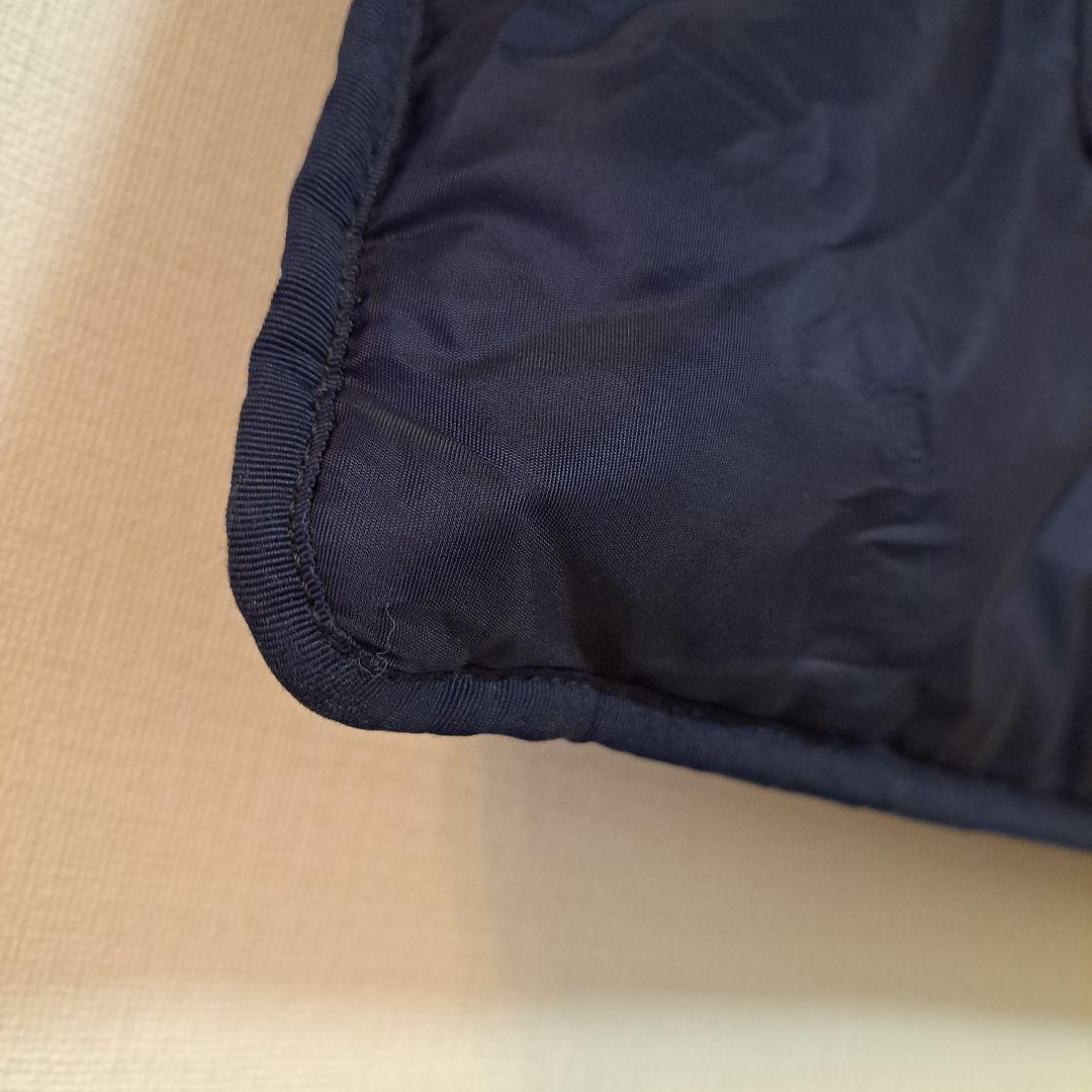 レア　トリコ コムデギャルソン トートバッグ キルティング ネイビー×パープル