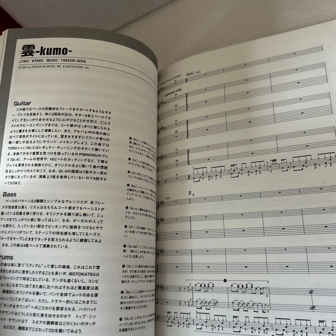 バンドスコア　ザ・マッド・カプセル・マーケッツ・010 ステッカー、CD付き