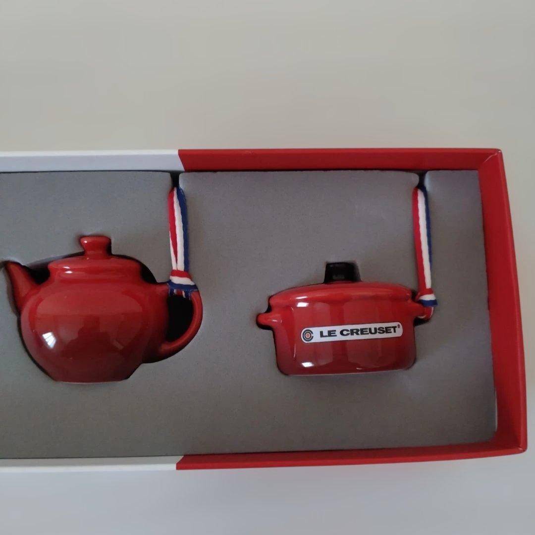ル・クルーゼ ミニチュア オーナメント コレクション 4個入り　2セット