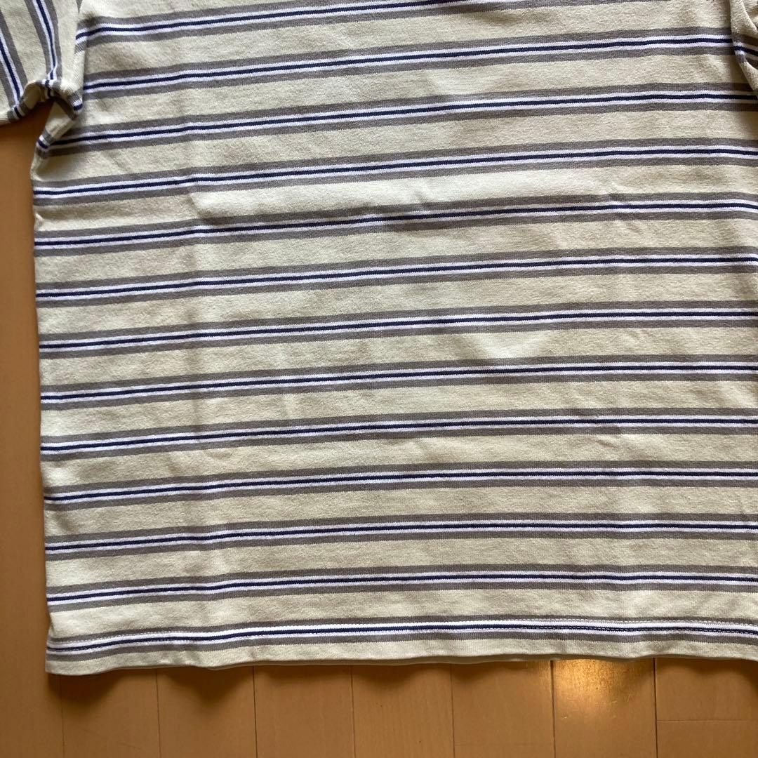 美品カナダ製バーバリアン  クルーネック半袖ラガーシャツ⭐️ショートパンツに最適❣️