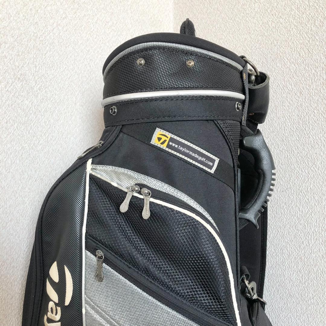 TaylorMade テーラーメイド ゴルフ キャディバッグ カート型 ブラック
