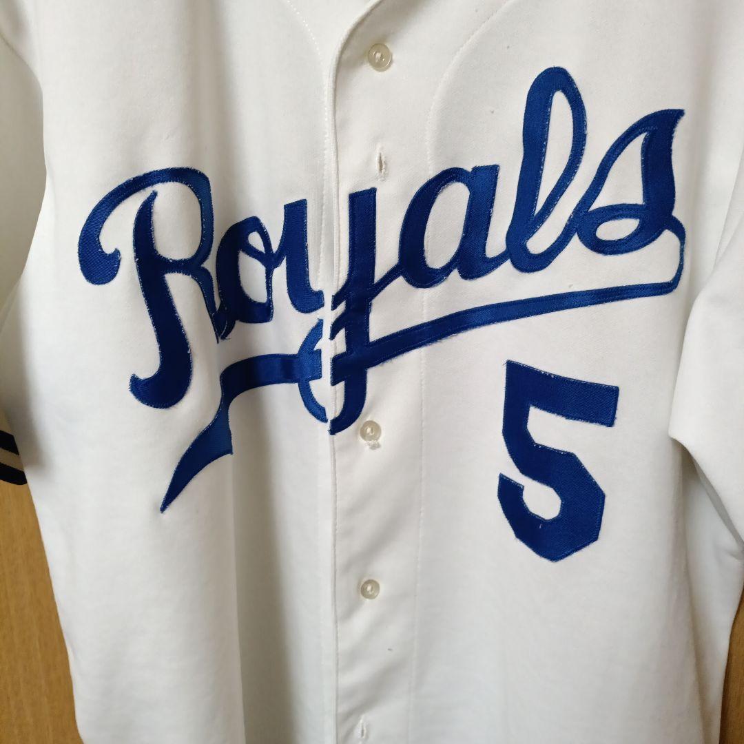 s ロイヤルズ 永久欠番 ユニフォーム 5 Majestic ブレット