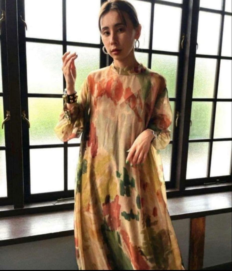 アメリビンテージ　UND WILLOW PAINT DRESS