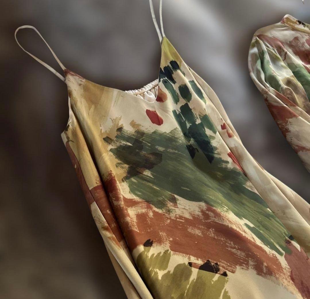 アメリビンテージ　UND WILLOW PAINT DRESS