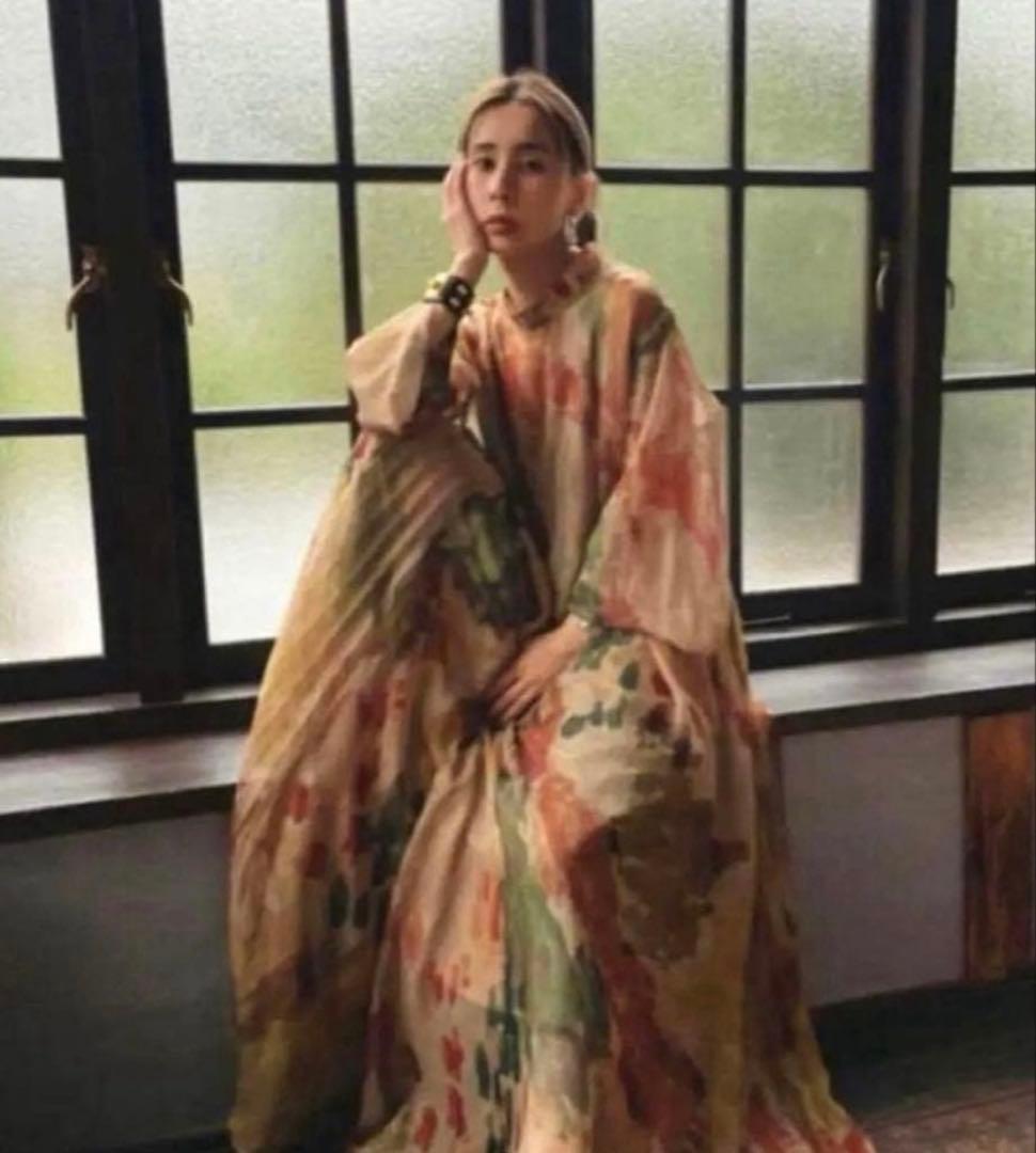 アメリビンテージ　UND WILLOW PAINT DRESS