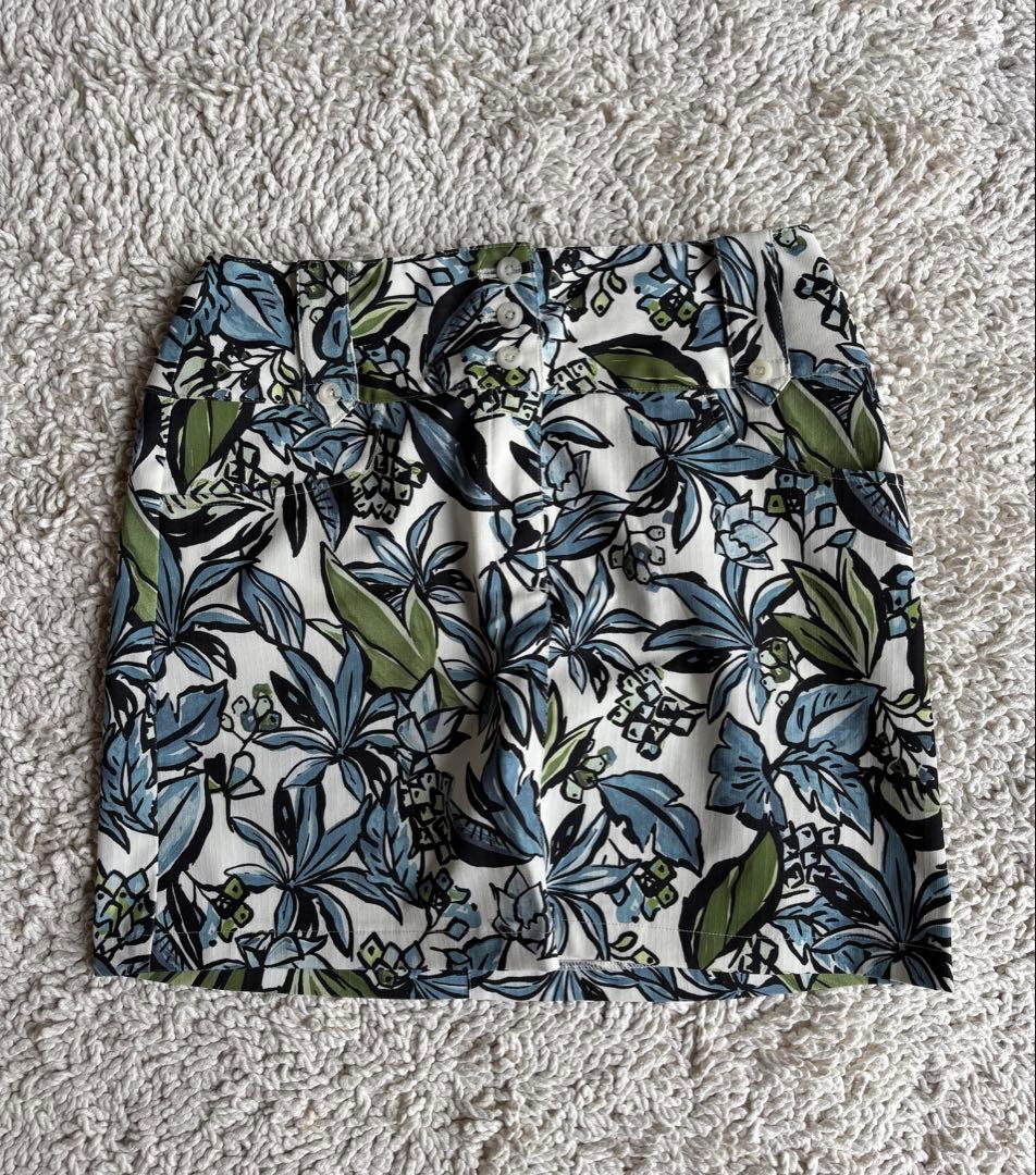 [値下げ] CALLAWAY 花柄ポロシャツ、Tシャツとスカートセット